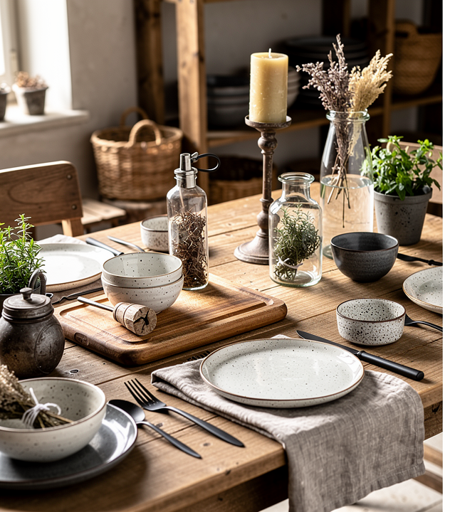 Rustic Kitchen & Dining Decor